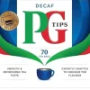 Tea & Biscuits PG Tips Decaf Black Non-Pyramid Teabags, 70 ct- Tea