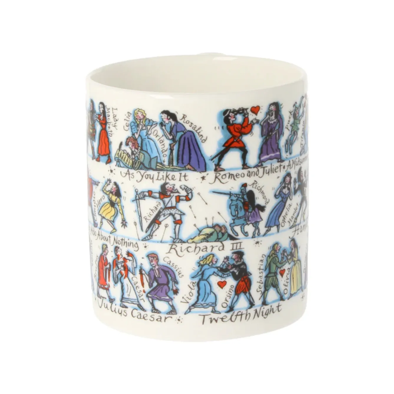 Picturemaps Shakespeare Bone China Mug- Tea|Great Britain