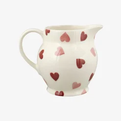 Emma Bridgewater Pink Hearts 1/2 Pint Jug- Jugs