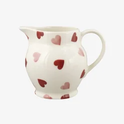 Emma Bridgewater Pink Hearts 1/2 Pint Jug- Jugs