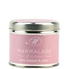 Marmalade of London Pink Pepper & Plum Medium Tin Candle- Home Fragrance