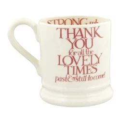 Emma Bridgewater Pink Toast Soul Sisters 1/2 Pint Mug- Valentine's Day|Whimsical