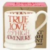 Emma Bridgewater Pink Toast True Love 1/2 Pint Mug Boxed- Valentine's Day|Whimsical