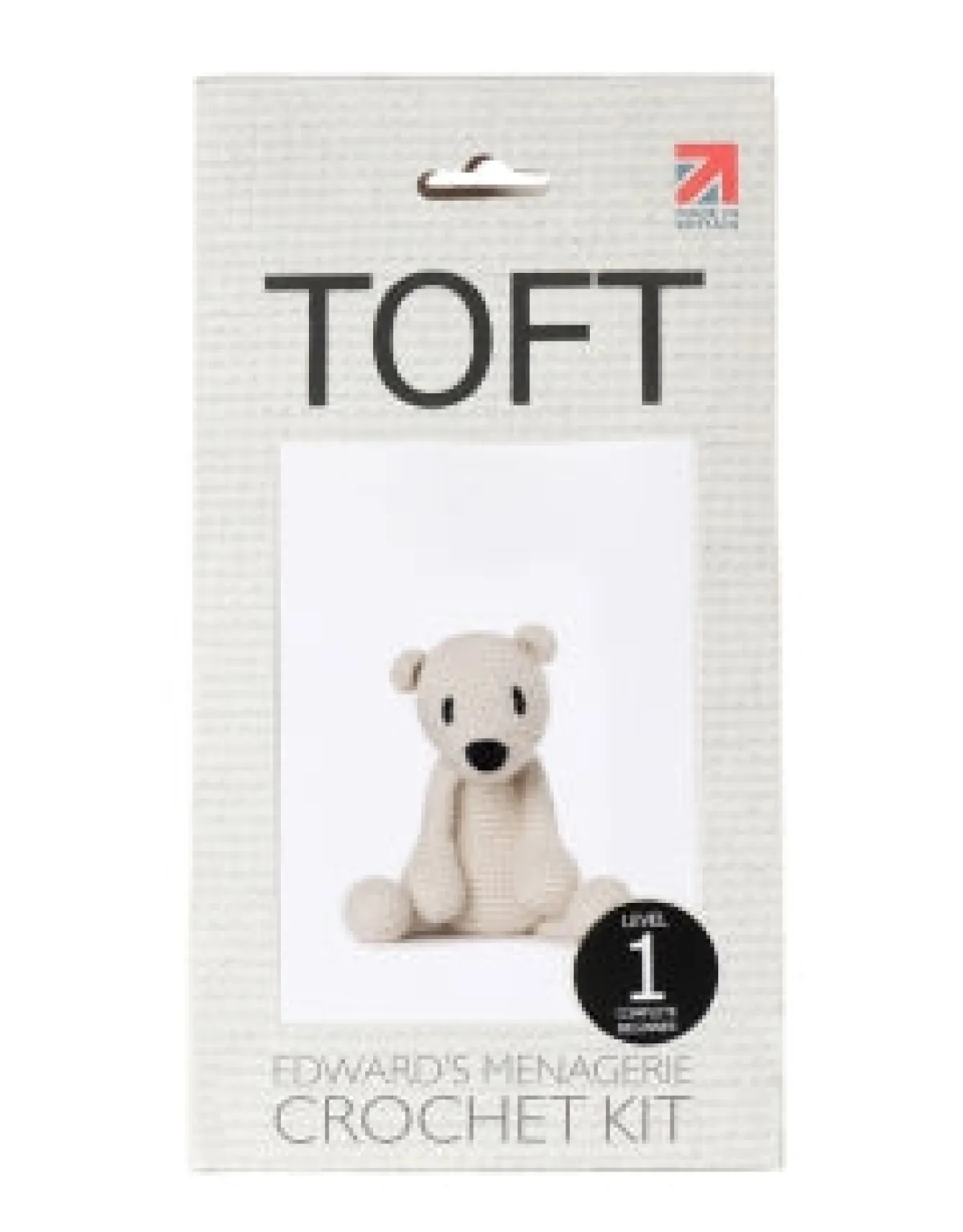 Toft Crafts Piotr the Polar Bear Crochet Kit- Crafts