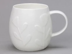 Repeat Repeat Plum Bud Large Mug- Flowers & Garden