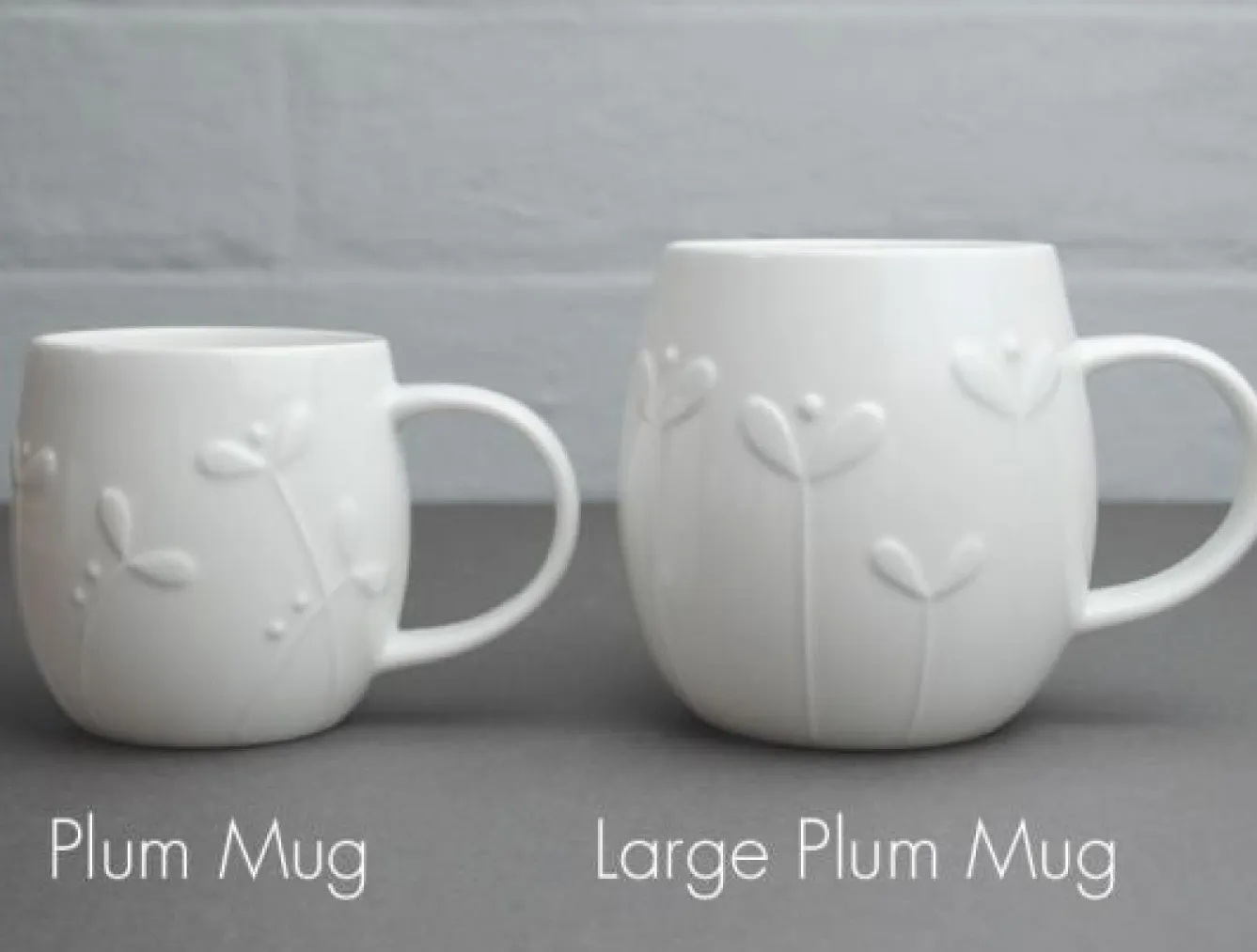 Repeat Repeat Plum Bud Large Mug- Flowers & Garden