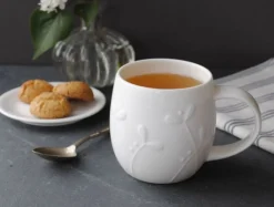Repeat Repeat Plum Cress Mug- Flowers & Garden