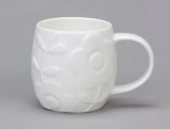Repeat Repeat Plum Flower Mug- Flowers & Garden