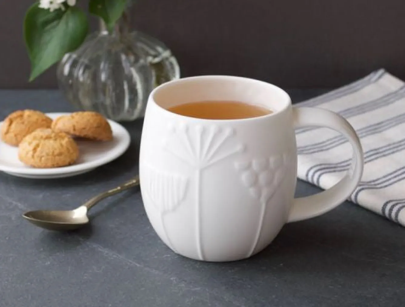 Repeat Repeat Plum Meadow Mug- Flowers & Garden