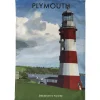 Town Towels Plymouth - Smeatons's Tower Tea Towel- Tea|Tea Towels