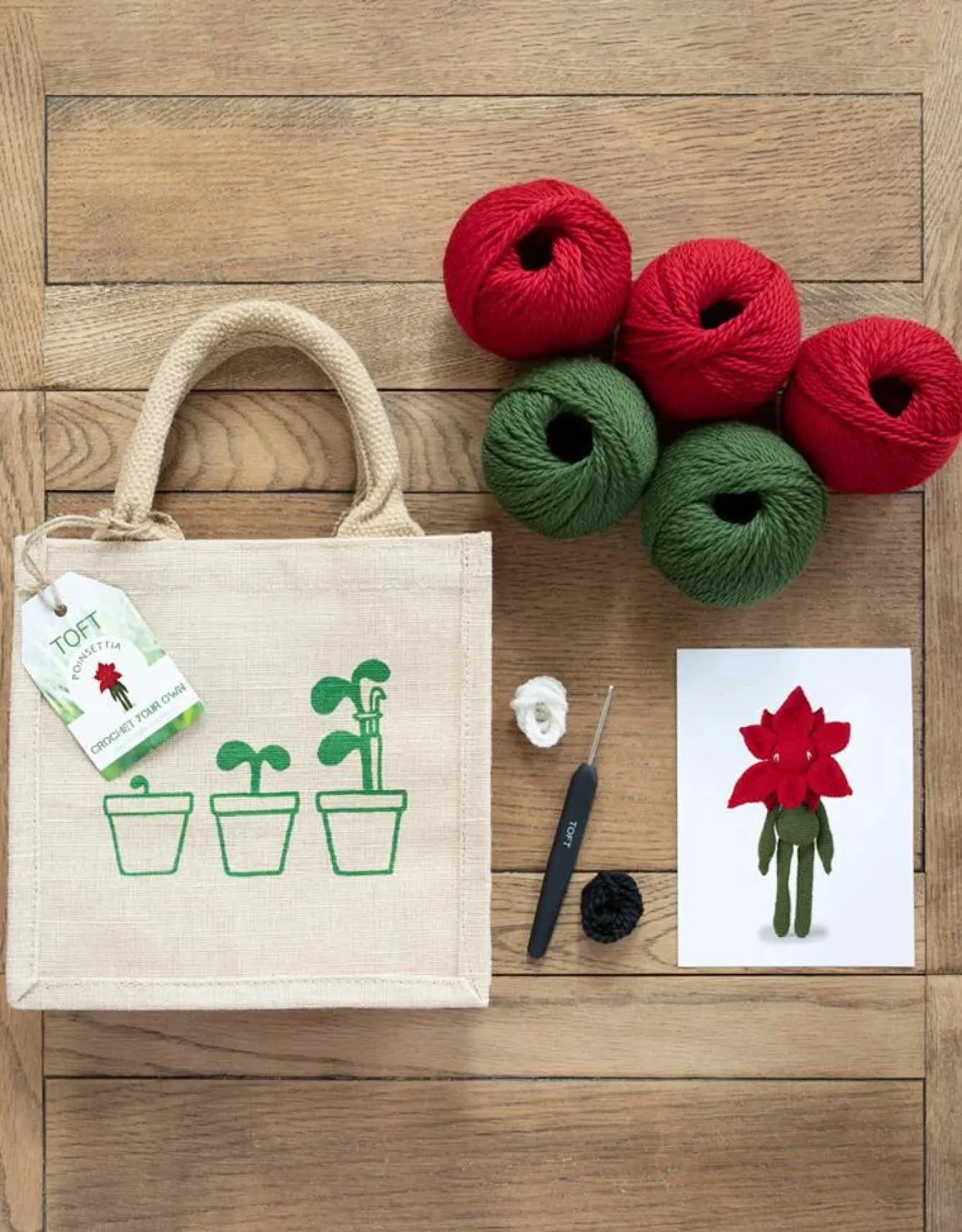 Toft Crafts Poinsettia Kit- Crafts