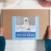Bergin & Bath Polar Bear Needle Felting Kit- Crafts