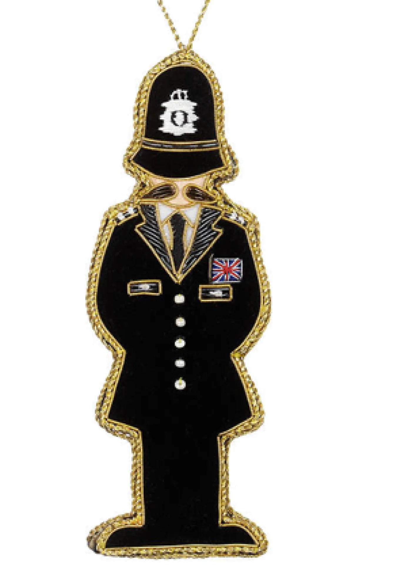 Tinker Tailor Policeman Decoration by London- Christmas Decorations|Seasonal Decor