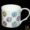 Two Bad Mice Polka Dot Bunny Large Mug- Tea|Whimsical