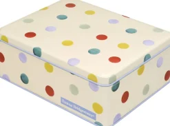 Emma Bridgewater Polka Dot Deep Rectangular Tin- Novelty|Storage