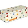 Emma Bridgewater Polka Dot Long Deep Rectangular Tin- Storage