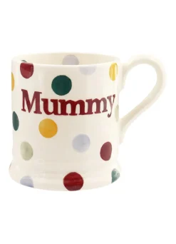 Emma Bridgewater Polka Dot 'Mummy' 1/2 Pint Mug- Valentine's Day|Bright Colors