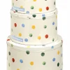 Emma Bridgewater Polka Dot Original Set of 3 Round Cake Tins- Novelty|Storage