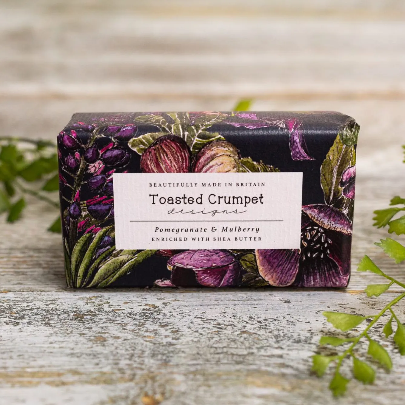 Toasted Crumpet Pomegranate & Mulberry Soap- Soaps & Lotions