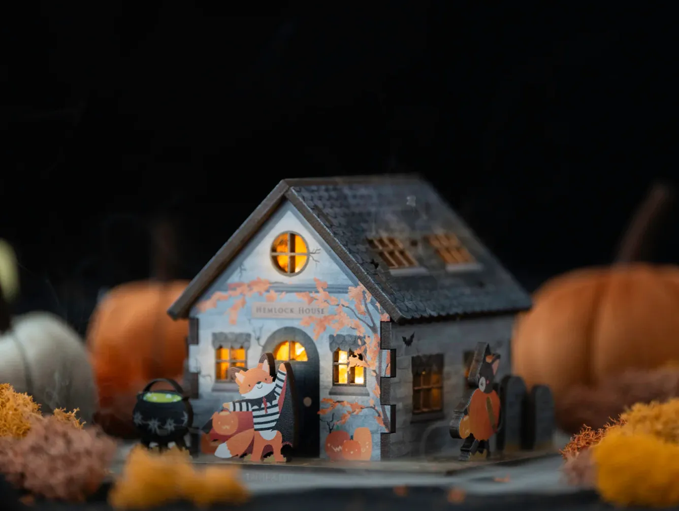 Dapple & Dot Pop Out and Build Haunted Halloween House- Halloween