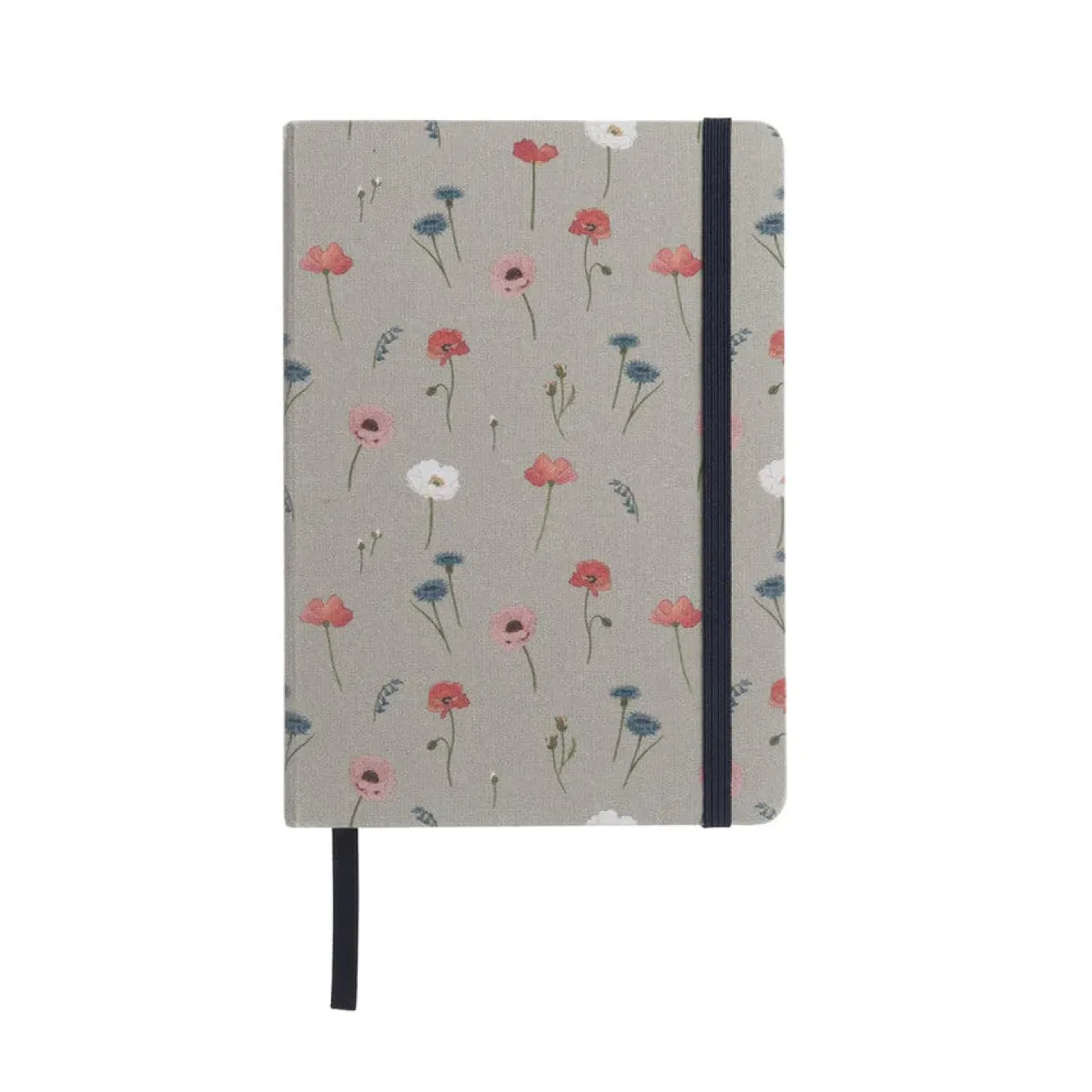 Sophie Allport Poppy Meadow B6 Fabric Notebook- Stationery