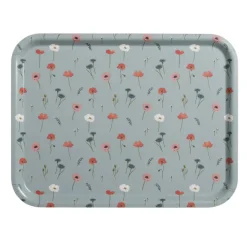 Sophie Allport Poppy Meadow Large Tray- Tea|Trays