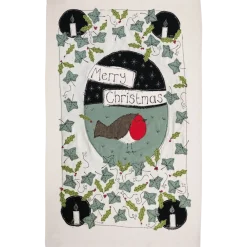 Poppy Treffry Christmas Tea Towel- Tea|Tea Towels