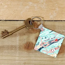 Port & Lemon Port & Lemon Key Chains- Melamine|Key Chains