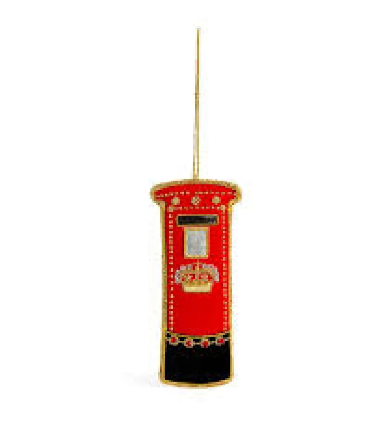 Tinker Tailor Post Box Decoration by London- Christmas Decorations|Seasonal Decor