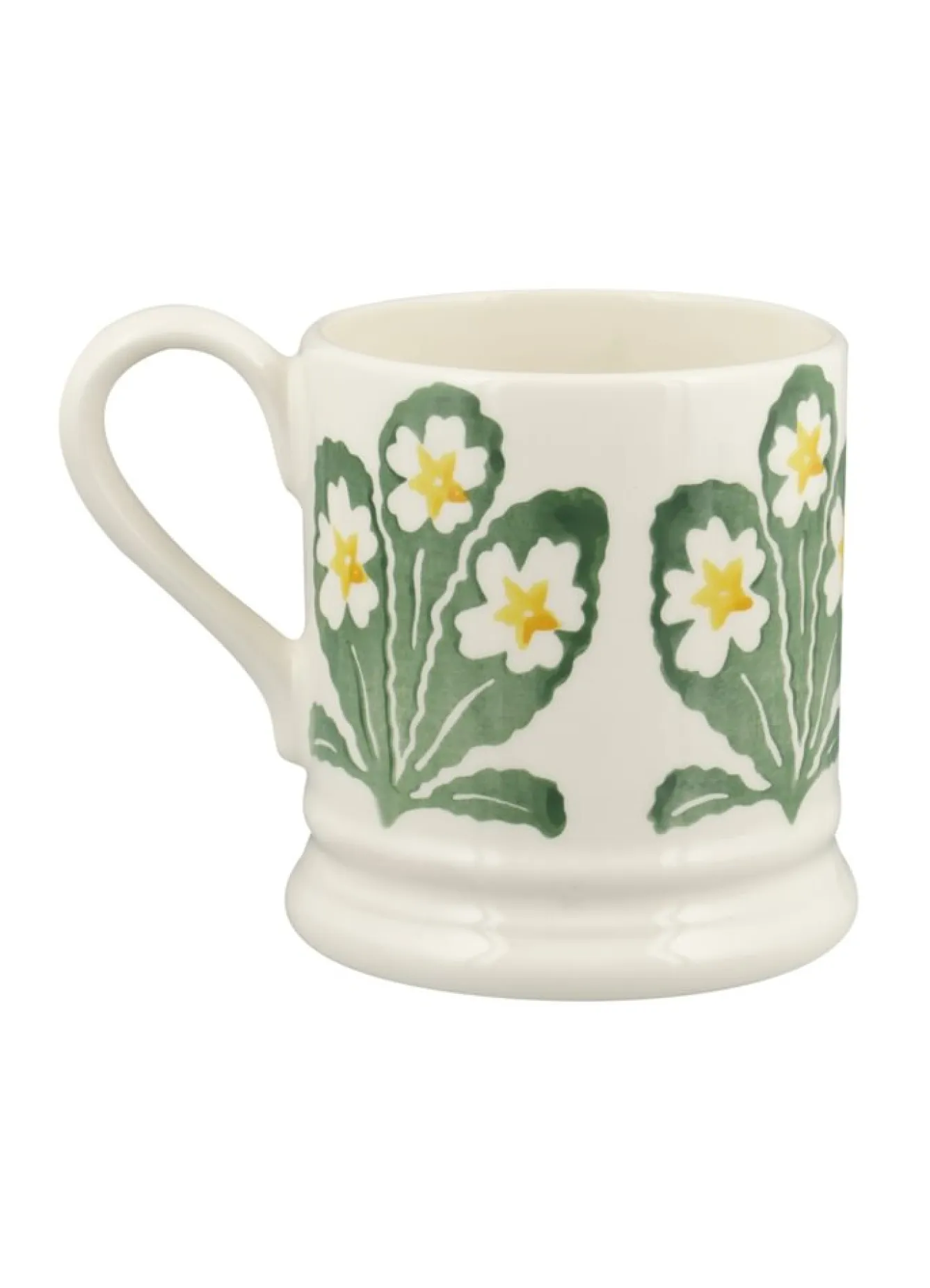 Emma Bridgewater Primrose Hand-Stamped 1/2 Pint Mug- Flowers & Garden