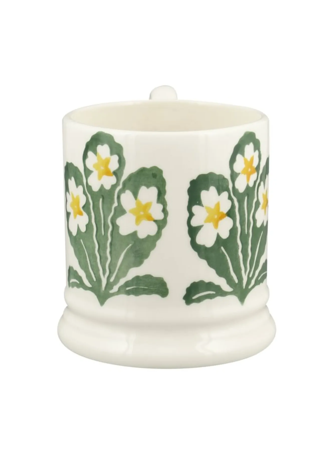 Emma Bridgewater Primrose Hand-Stamped 1/2 Pint Mug- Flowers & Garden