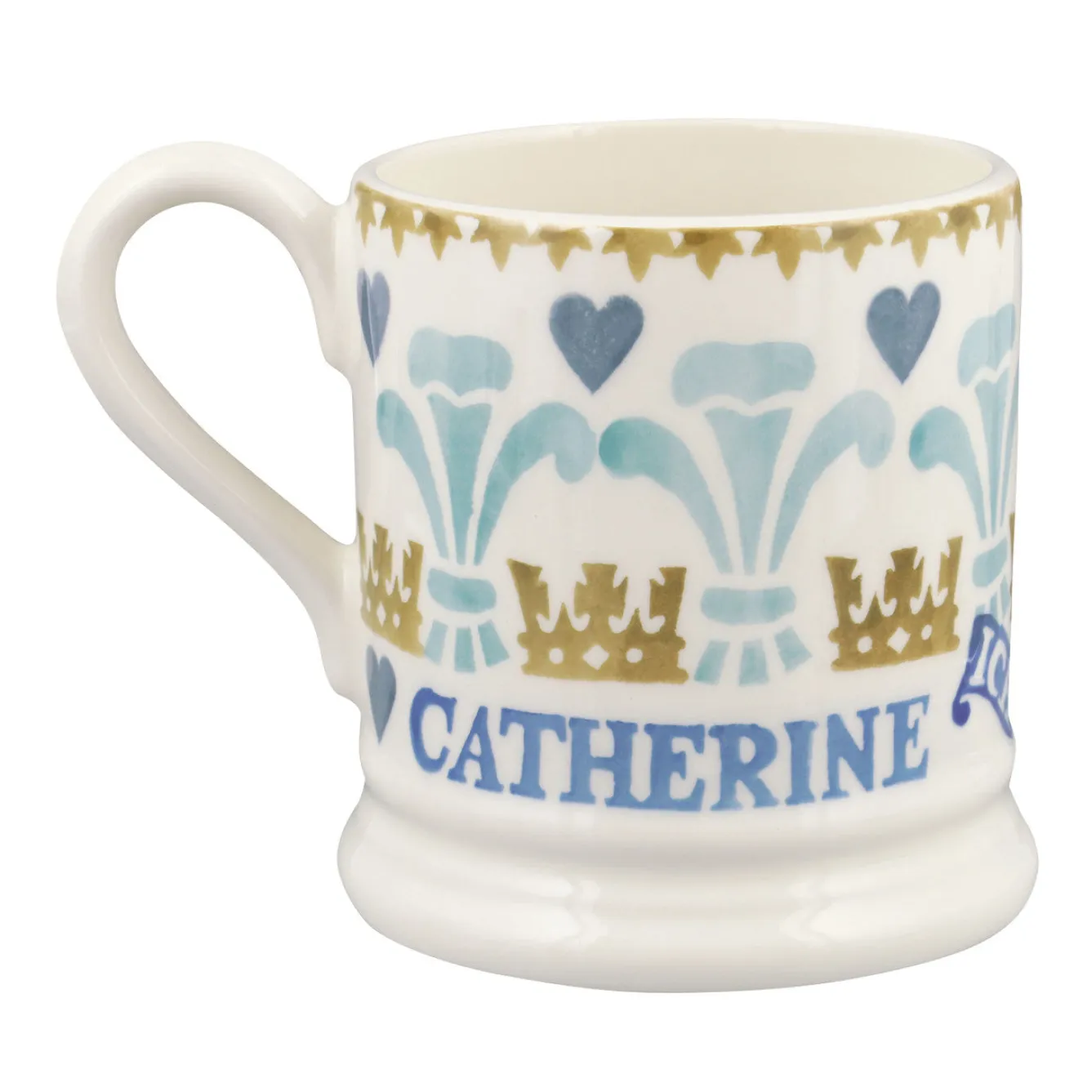 Emma Bridgewater Prince and Princess of Wales 1/2 Pint Mug- Royal