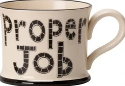 Moorland Pottery Proper Job (Devon) Mug by- Tea|Whimsical