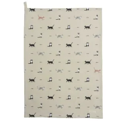 Sophie Allport Purrfect Tea Towel- Pets|Tea