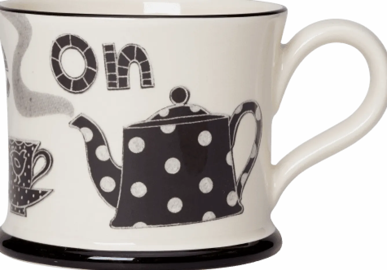 Moorland Pottery Put Kettle on Mug by- Tea|Whimsical
