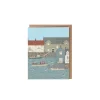 Wrendale Designs 'Quayside' Enclosure Card- Picnic
