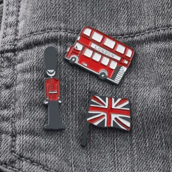 Victoria Eggs Queen's Guard Enamel Pin Badge- Key Chains|Children