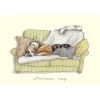 Two Bad Mice "Afternoon Nap" Greetings Card- Greeting Cards