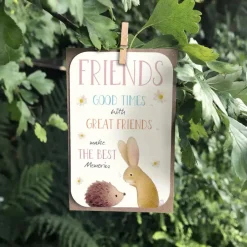 Ginger Betty "Friends- Good Times" Keepsake Card- Greeting Cards
