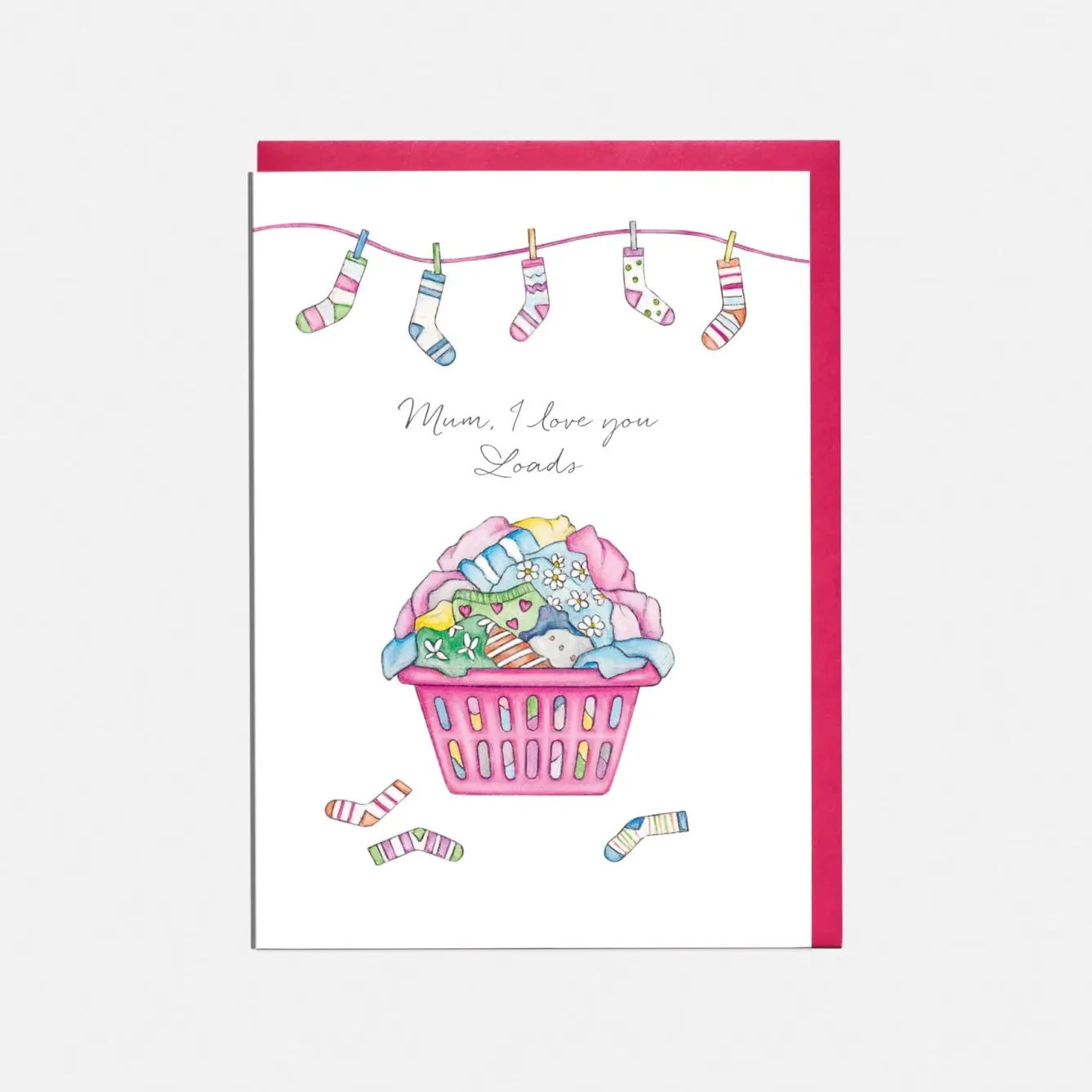 Lottie Murphy "Mum, I Love You Loads' Mother's Day Card- Mother's Day|Mother's Day