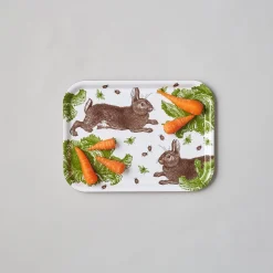 Thornback & Peel Rabbit & Cabbage Small Tray- Trays