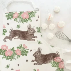 Thornback & Peel Rabbit & Rose Apron- Aprons
