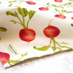 Corinne Alexander Radish Tea Towel by- Tea|Tea Towels