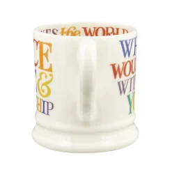 Emma Bridgewater Rainbow Toast Without You 1/2 Pint Mug- Valentine's Day|Whimsical