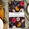 Toasted Crumpet Regency Gardens (Noir) Tea Towel- Tea|Tea Towels