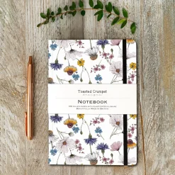 Toasted Crumpet Regency Gardens (Pure) A5 Lined Notebook- Stationery