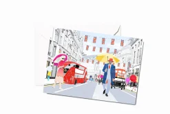 Njeri Illustrated Regent Street Card- Greeting Cards