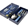 Burgon & Ball RHS British Meadow Trowel and Fork Gift Box- Gardening