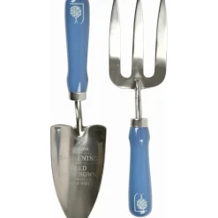 Burgon & Ball RHS British Meadow Trowel and Fork Gift Box- Gardening