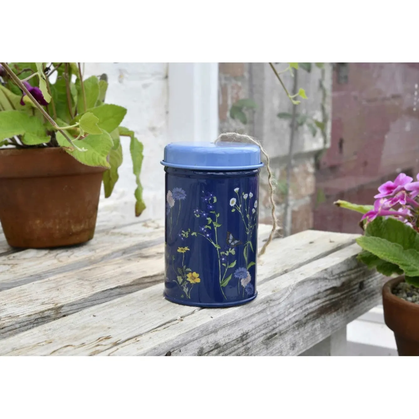 Burgon & Ball RHS British Meadow Twine in a Tin- Flowers & Fruits|Gardening
